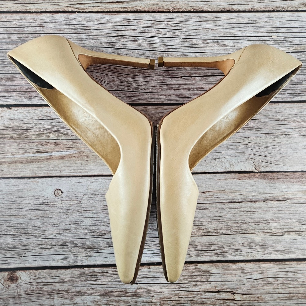 Schutz Lou Pump stiletto, light beige, size US 8.5B - Picture 6 of 8